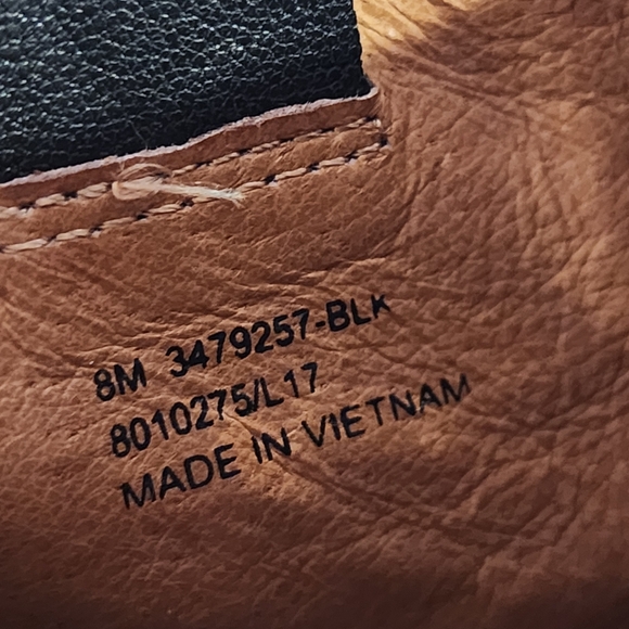 Frye Reina Women's Western Vibe Black Leather Ankle Bootie (Size 8M) - Picture 8 of 10